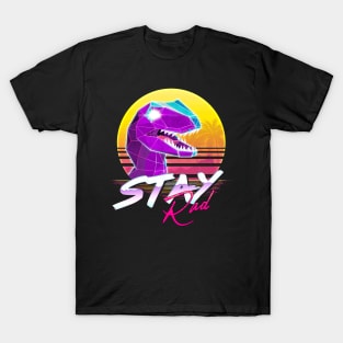 Stay Rad Raptor Dinosaur T-Shirt